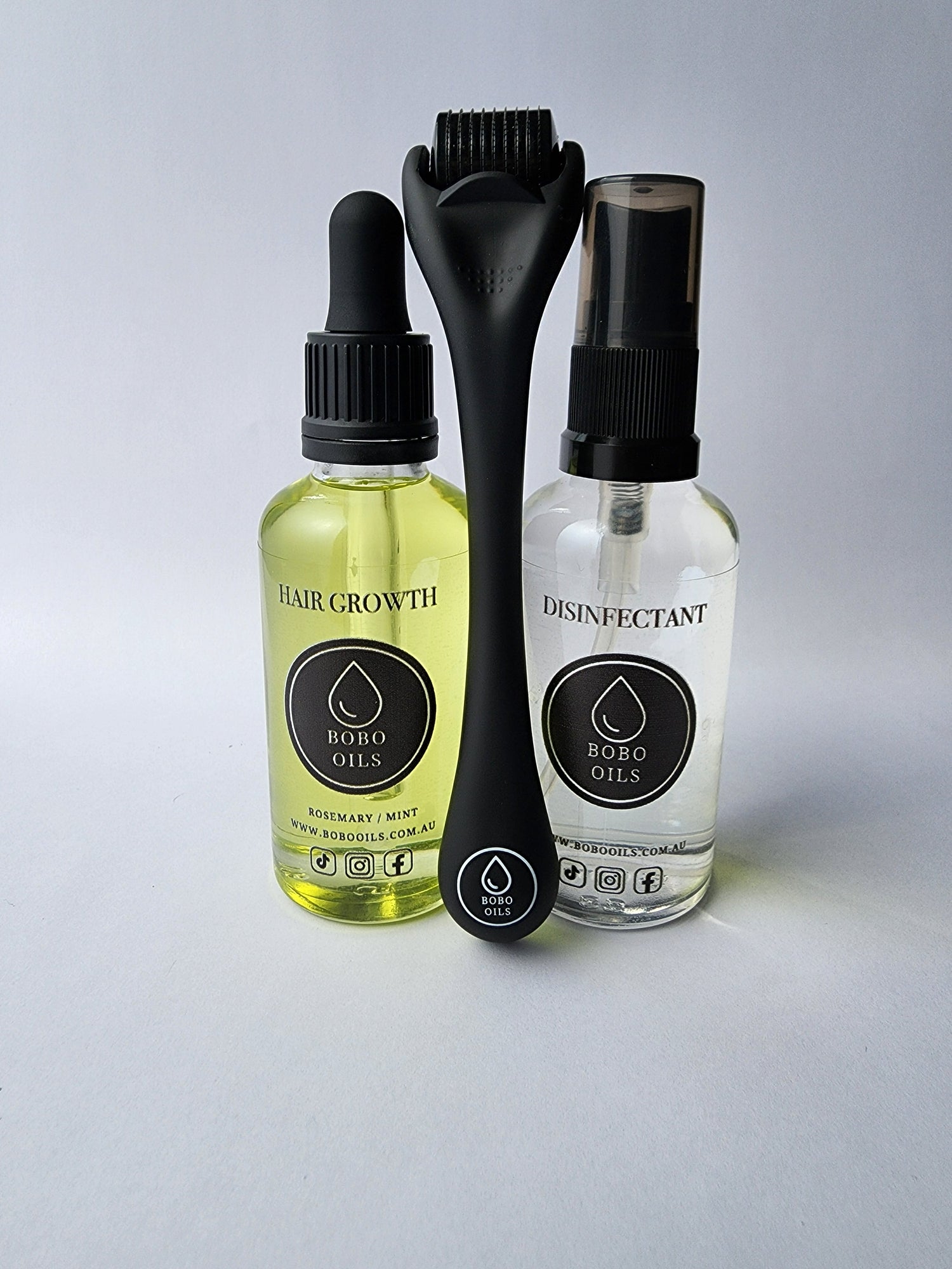 Micro Needling and Rosemary oil - BOBO OILS  hair care
