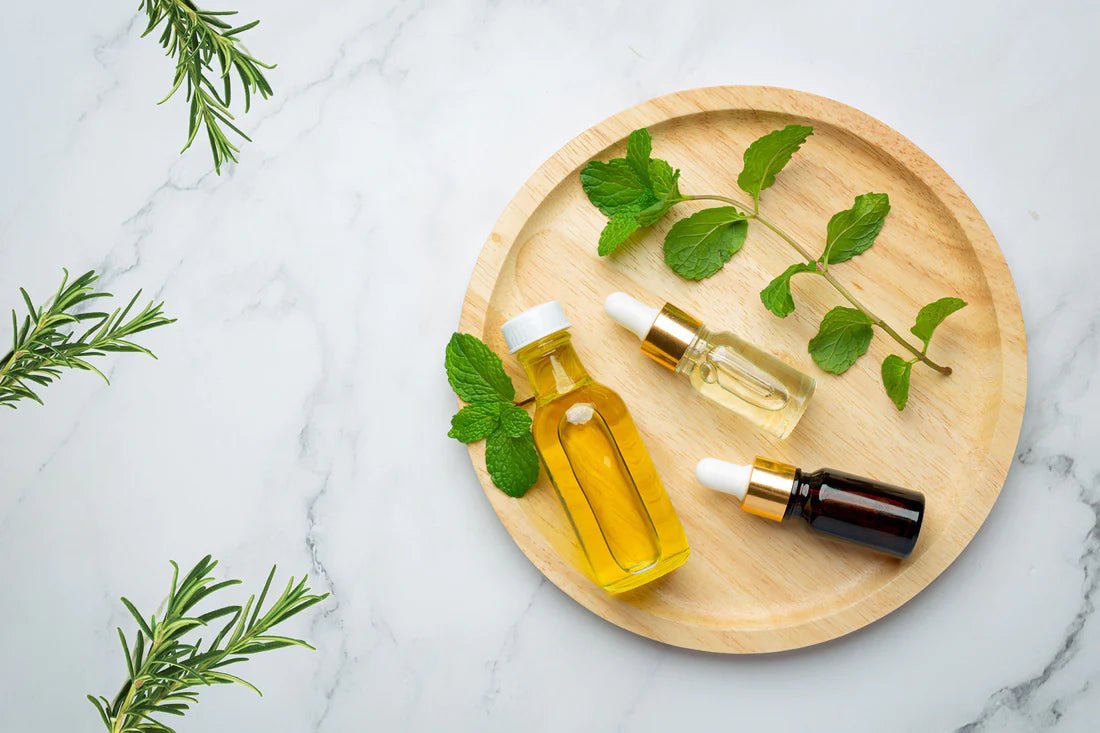 Mint and Rosemary Oil for Hair Growth - bobooils