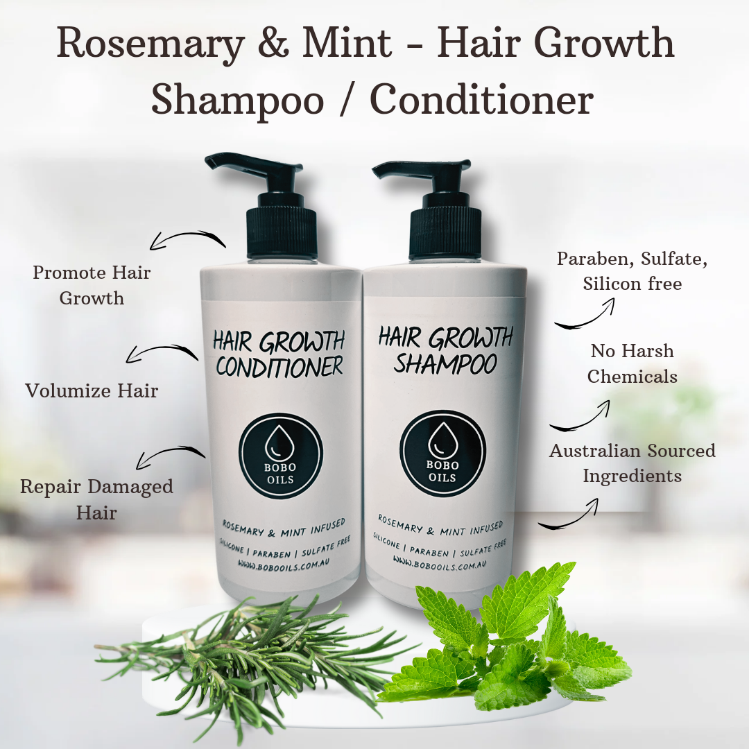 Rosemary &amp; Mint Hair Growth Shampoo Men