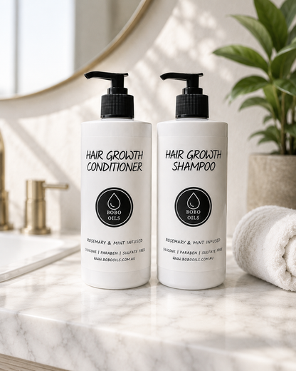 BOBO OILS Rosemary and Mint Shampoo and Conditioner set