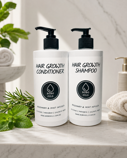BOBO OILS Rosemary and Mint Shampoo and Conditioner set