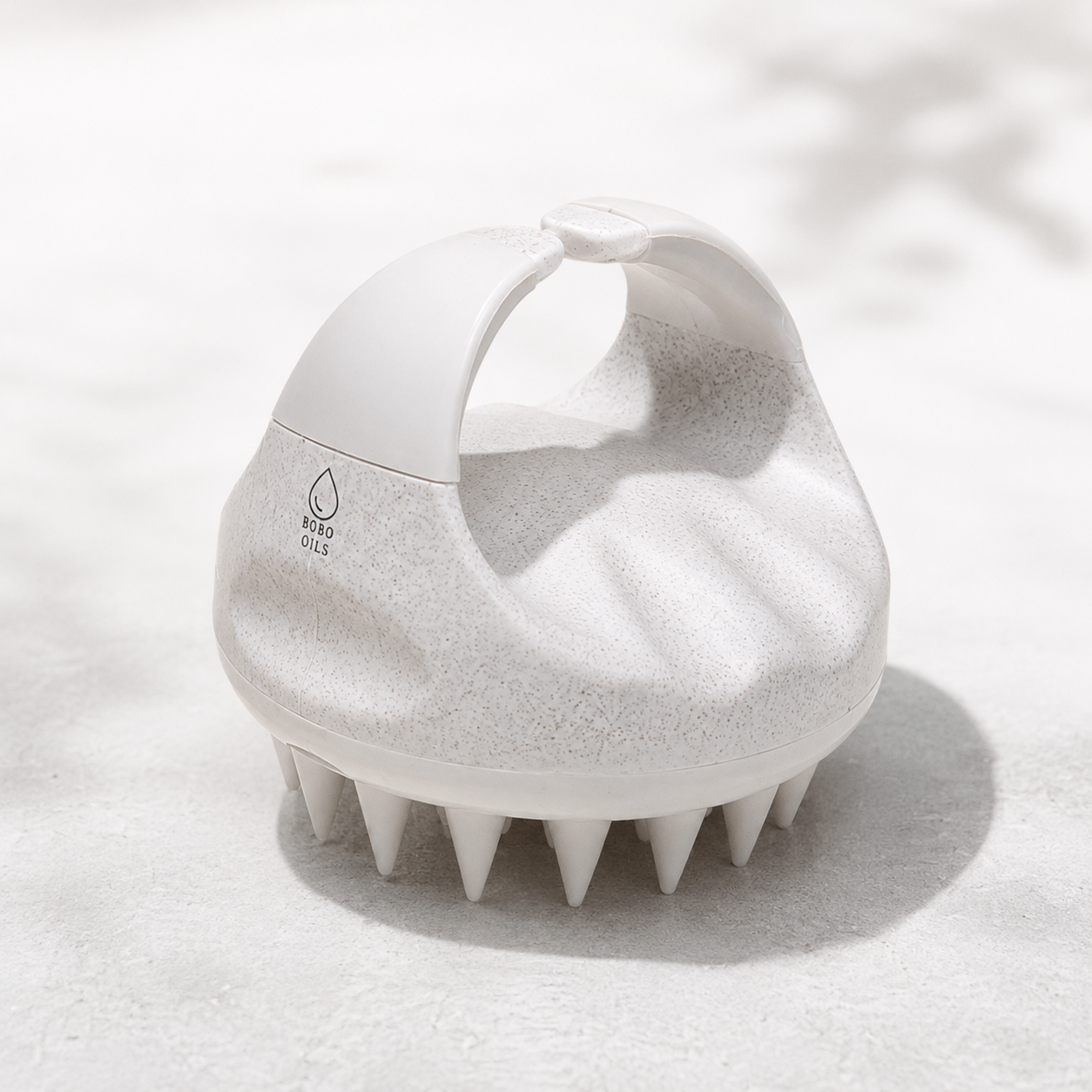 BOBO OILS Silicone Scalp Massage Brush & Shampoo Brush