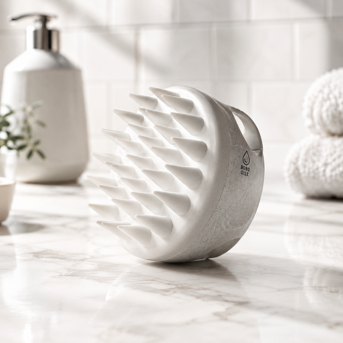 BOBO OILS Silicone Scalp Massage Brush