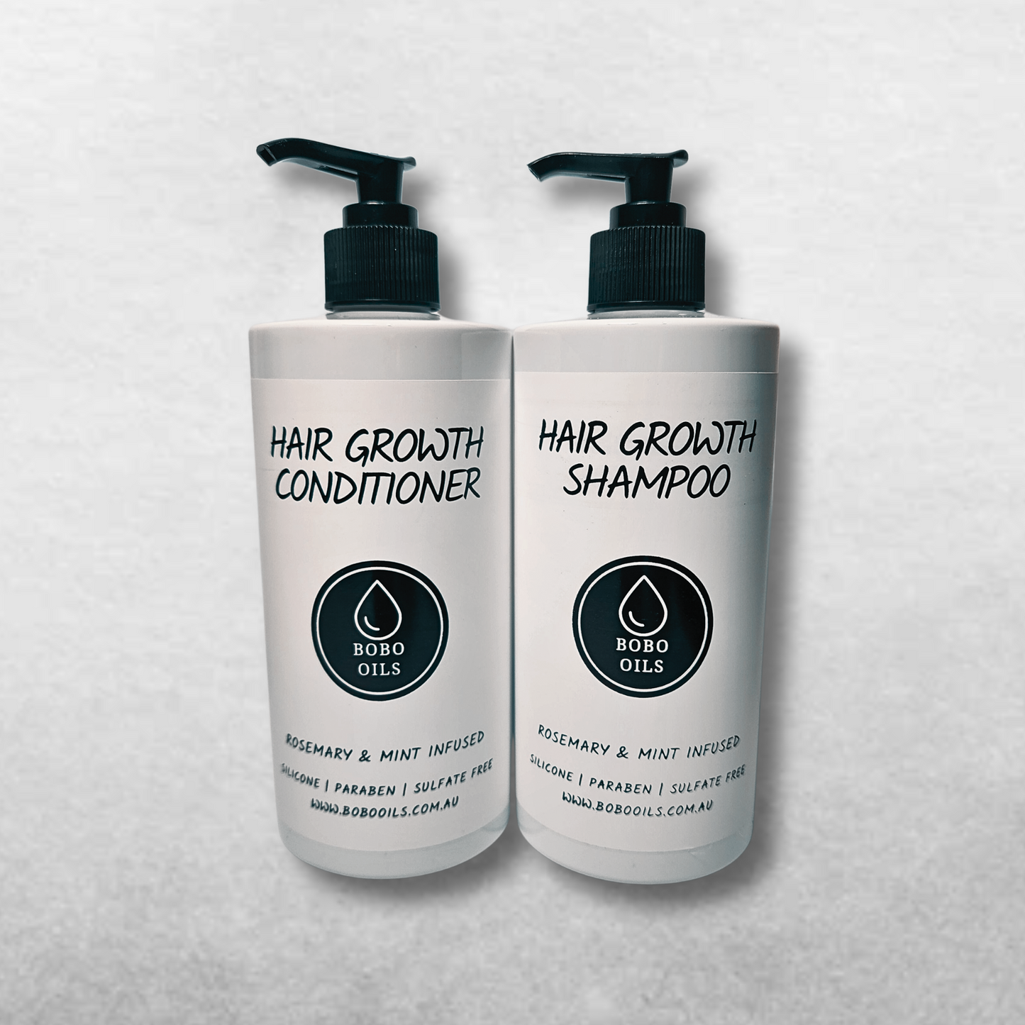 Rosemary & Mint Hair Growth Shampoo and Conditioner for Men / Women - BOBO OILS